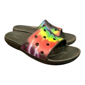 CROCS Kids Multicolor Slide Sandals